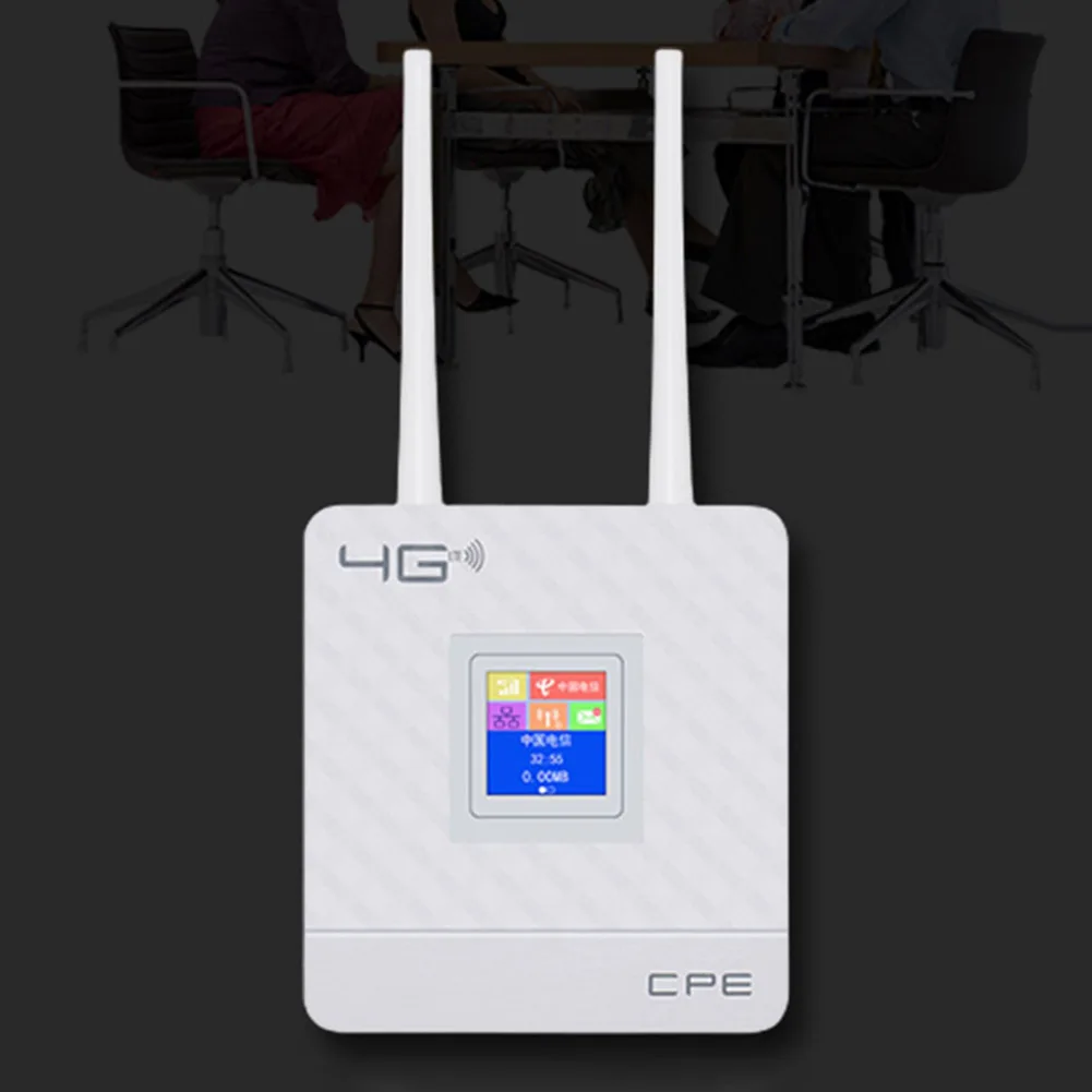 

CPE903-E Wireless Router 150Mbps High Speed 4G LTE Router External Antenna IEEE 802.11b/g/n with SIM Card Slot for Home Hotel