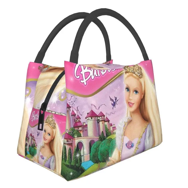 Barbies Girl Thermal Insulated Lunch Bags Women Animated Blonde Portable Lunch Container Work Travel Multifunction Meal Food Box
Barbies Girl Thermal Insulated Lunch Bags Women Animated Blonde Portable Lunch Container Work Travel Multifunction Meal Food Box