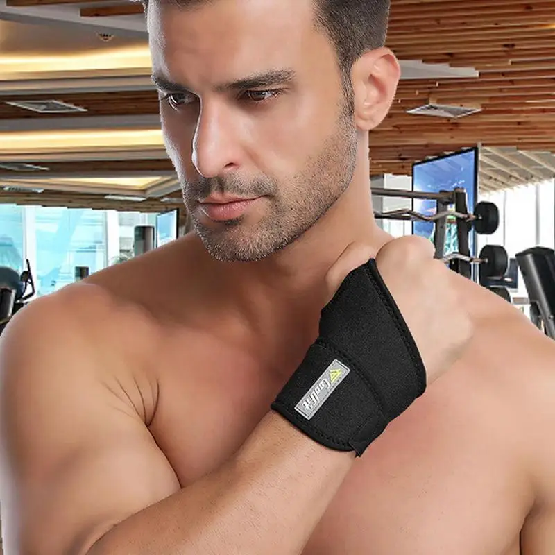 New Adjustable Wristbands Compression Wrist Support Bracers Joint Pain Relief Sports Wristband For Outdoor Basketball Football
New Adjustable Wristbands Compression Wrist Support Bracers Joint Pain Relief Sports Wristband For Outdoor Basketball Football