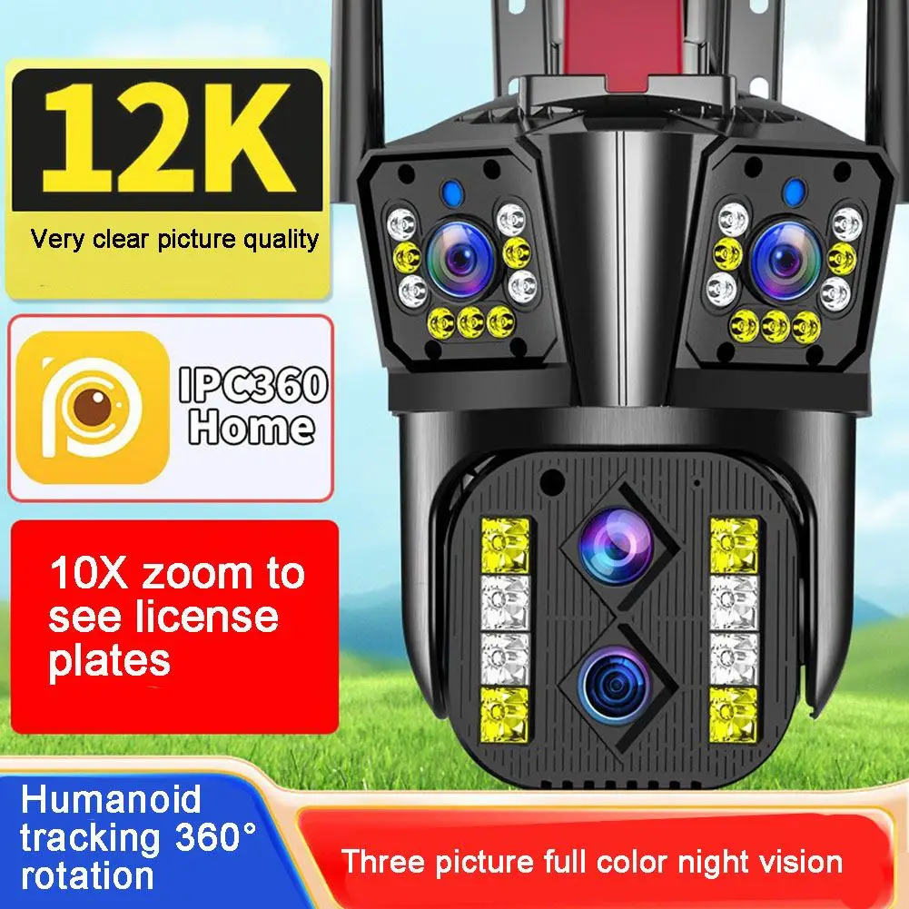 Zoom Security Camera Outdoor Monitor Outdoor High-definition Wifi Home Zoom Outdoor 360 Panoramic 4G Network Camera
Zoom Security Camera Outdoor Monitor Outdoor High-definition Wifi Home Zoom Outdoor 360 Panoramic 4G Network Camera