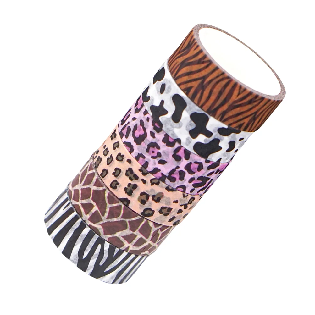 Adhesive Tape Tapes DIY Animal Pattern Self-Adhesive Handbook Scrapbooking Retro Stickers
Adhesive Tape Tapes DIY Animal Pattern Self-Adhesive Handbook Scrapbooking Retro Stickers
