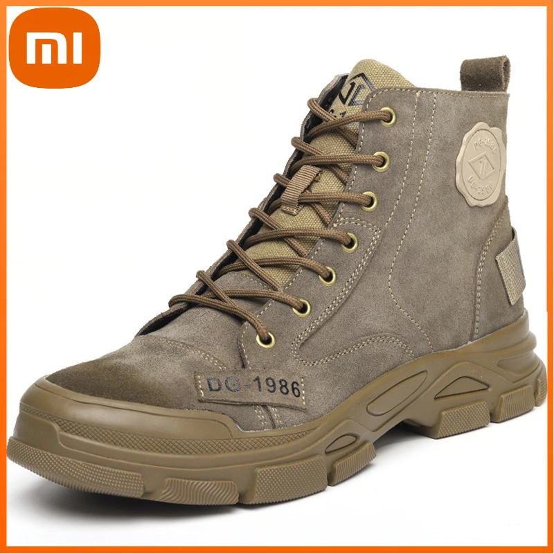 XIAOMI Men Work & Safety Boots Indestructible Shoes Footwear Mens Safety Shoes Puncture-Proof Work Boots Protective Shoes
XIAOMI Men Work & Safety Boots Indestructible Shoes Footwear Mens Safety Shoes Puncture-Proof Work Boots Protective Shoes
