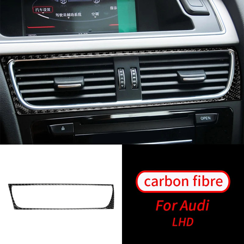 For Audi A4L B8 A5 Q5 09-17 Real Carbon Fiber Center Console Air Conditioning Outlet Frame Covers Car Interior Accessories
For Audi A4L B8 A5 Q5 09-17 Real Carbon Fiber Center Console Air Conditioning Outlet Frame Covers Car Interior Accessories