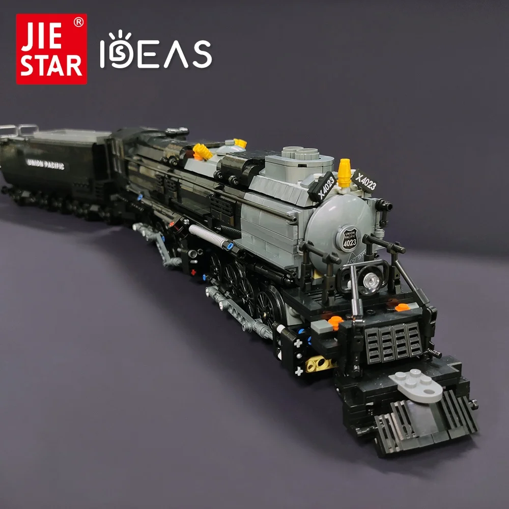 JIESTAR Creative Expert Ideas Bigboy Lecomotive Steam Train Moc Railway Express Bricks Modular Model Building Blocks Toys 59005
JIESTAR Creative Expert Ideas Bigboy Lecomotive Steam Train Moc Railway Express Bricks Modular Model Building Blocks Toys 59005