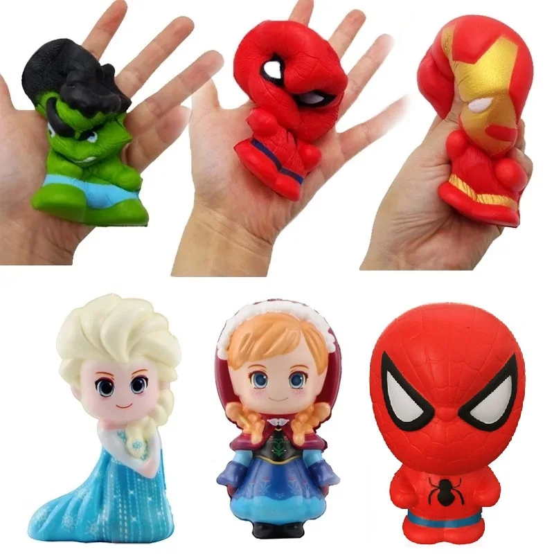Disney Squishy Kawaii Squishy Squish Spiderman Iron Man Hulk Frozen Princess Squishies Slow Rising Stress Relief Squeeze PU Toys
Disney Squishy Kawaii Squishy Squish Spiderman Iron Man Hulk Frozen Princess Squishies Slow Rising Stress Relief Squeeze PU Toys