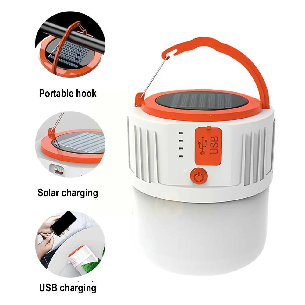 Solar Led Camping Light Waterproof Usb Rechargeable Tent Lamp Portable Hanging Emergency Lights Saving Bulb For Outdoor Cam J0x8
Solar Led Camping Light Waterproof Usb Rechargeable Tent Lamp Portable Hanging Emergency Lights Saving Bulb For Outdoor Cam J0x8
