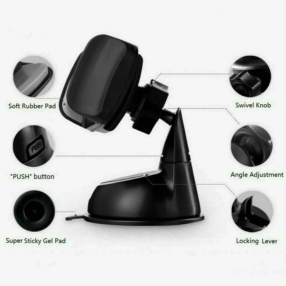 Car Mobile Phone Holder 360 Degrees Rotation Dashboard Suction Mount Stand Cell Phone Holder For Iphone Car Home Bracket
Car Mobile Phone Holder 360 Degrees Rotation Dashboard Suction Mount Stand Cell Phone Holder For Iphone Car Home Bracket