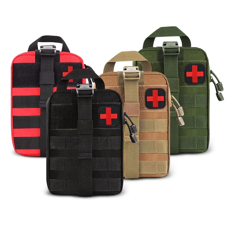 Portable Tactical First Aid Kit Medical Bag for Hiking Travel Home Emergency Treatment Case Survival Tools Military EDC Pouch
Portable Tactical First Aid Kit Medical Bag for Hiking Travel Home Emergency Treatment Case Survival Tools Military EDC Pouch