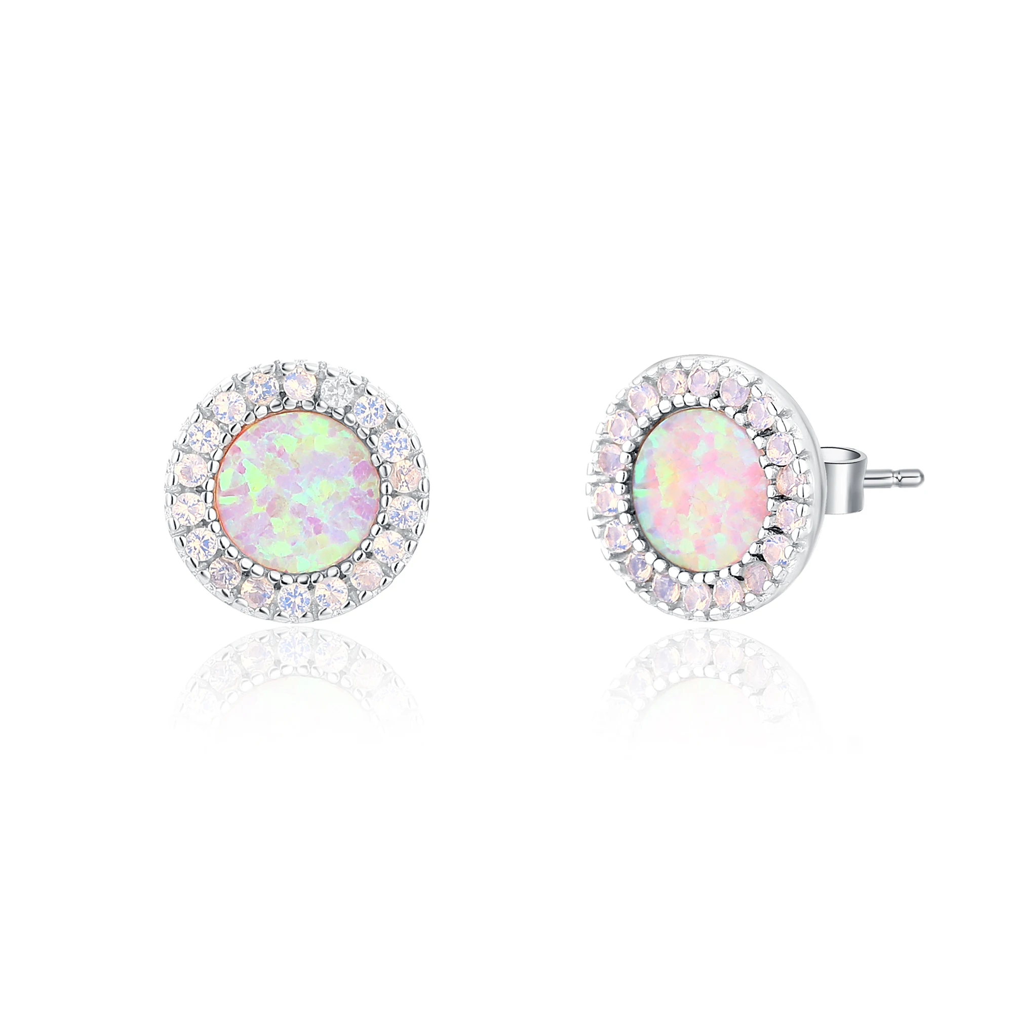 Minimalist Opal Stud Earrings in Sterling Silver Simulated Opal Blue Lilac Pink Hues earring
Minimalist Opal Stud Earrings in Sterling Silver Simulated Opal Blue Lilac Pink Hues earring