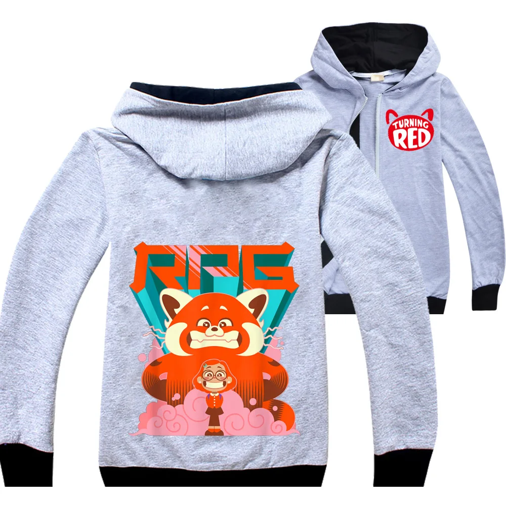 Kids Cartoon Red Panda Meilin Clothes Girls Hooded Jacket Boys Zipper Outwear&coats Children's Clothing Cosplay Costume Outfits
Kids Cartoon Red Panda Meilin Clothes Girls Hooded Jacket Boys Zipper Outwear&coats Children's Clothing Cosplay Costume Outfits
