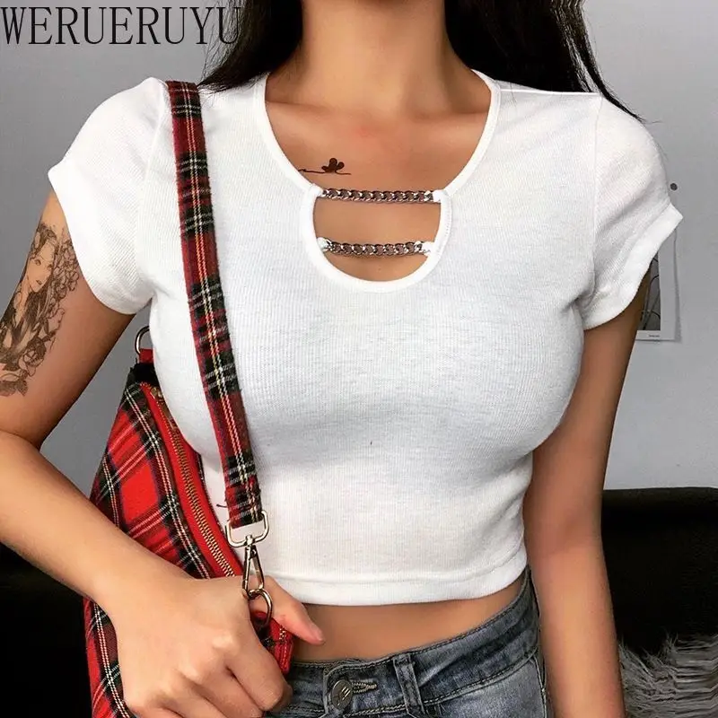 New Sexy White T Shirt Women Crop Top Y2k Streetwear Clothes Summer Korean Fashion Harajuku Aesthetic Short Sleeve Tshirt 2022
New Sexy White T Shirt Women Crop Top Y2k Streetwear Clothes Summer Korean Fashion Harajuku Aesthetic Short Sleeve Tshirt 2022
