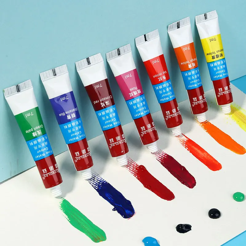 Тюбик для акварельных красок, 7 мл, пигмент для акварельных красок, 12/18/24 цветов, набор тюбиков для акварельных красок с кистью, школа/товары для рукоделия сталь
Тюбик для акварельных красок, 7 мл, пигмент для акварельных красок, 12/18/24 цветов, набор тюбиков для акварельных красок с кистью, школа/товары для рукоделия сталь