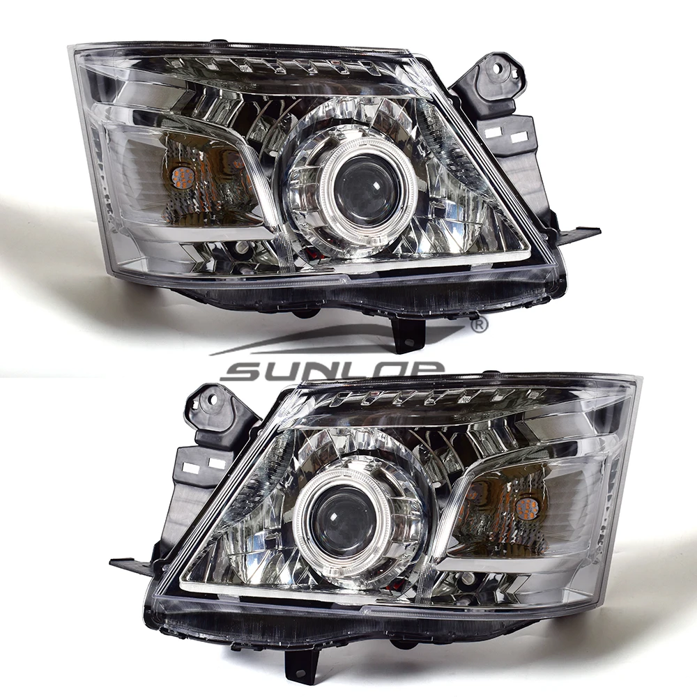 Sunlop Auto Parts Urvan E26 NV350 2013up LED Headlight With Angel Eye Modified Headlamp NS3001 Commuter Van Led Car Lights
Sunlop Auto Parts Urvan E26 NV350 2013up LED Headlight With Angel Eye Modified Headlamp NS3001 Commuter Van Led Car Lights
