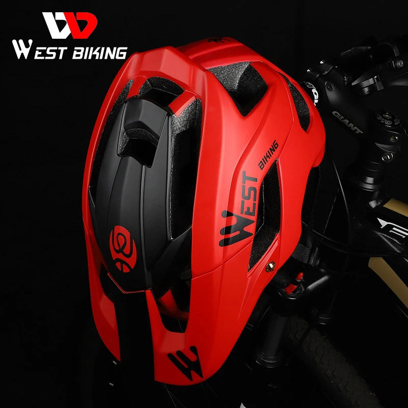 WEST BIKING Bicycle Helmet Trail XC MTB All-Terrain Bike Helmet OFF-ROAD Casco Ciclismo Bicicleta Mountain Bike Cycling Helmet
WEST BIKING Bicycle Helmet Trail XC MTB All-Terrain Bike Helmet OFF-ROAD Casco Ciclismo Bicicleta Mountain Bike Cycling Helmet