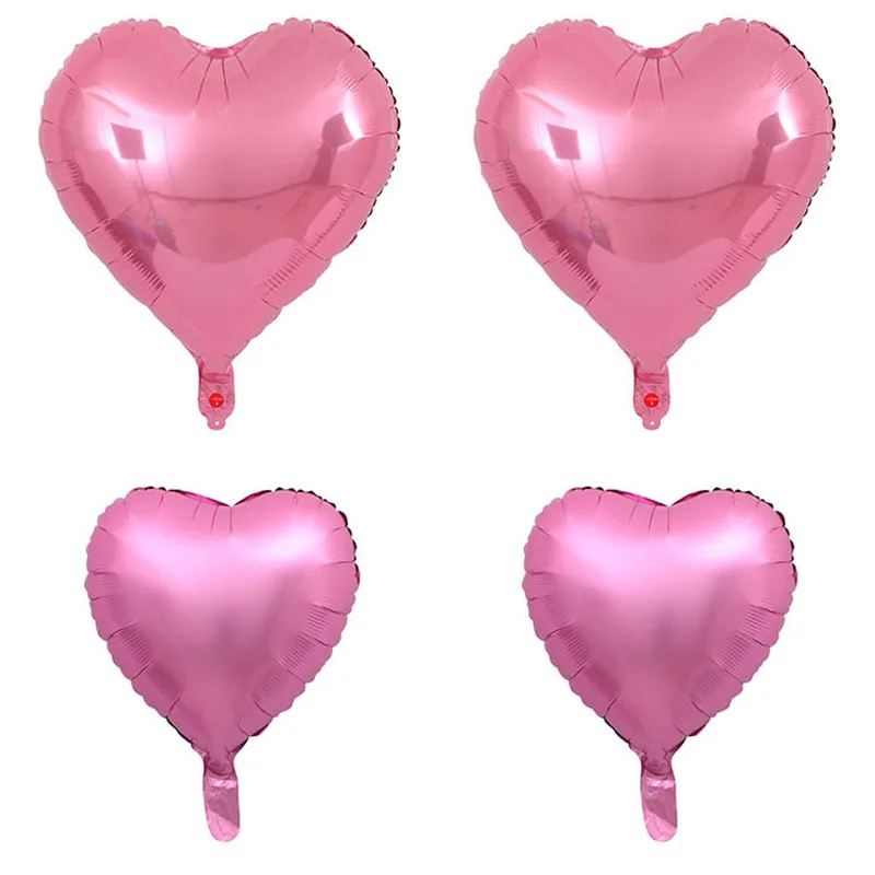 Pack of 30 Pink Heart Shaped Foil Balloons 45.72 cm for Birthday Party/Wedding Decoration Holiday Party Engagement Event Pink
Pack of 30 Pink Heart Shaped Foil Balloons 45.72 cm for Birthday Party/Wedding Decoration Holiday Party Engagement Event Pink