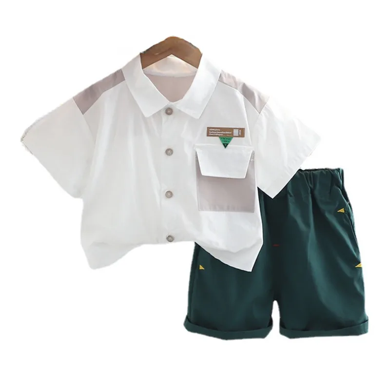New Summer Fashion Baby Boys Clothes Suit Children Shirt Shorts 2Pcs/Sets Toddler Outfits Infant Casual Costume Kids Tracksuits
New Summer Fashion Baby Boys Clothes Suit Children Shirt Shorts 2Pcs/Sets Toddler Outfits Infant Casual Costume Kids Tracksuits