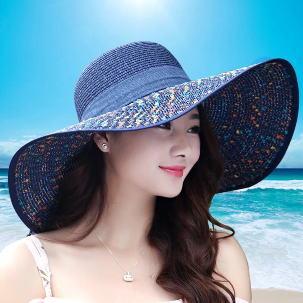 Summer Women's Beach Hats Caps Foldable Chiffon Floppy Sun Hats Casual Ladies Sombreros Bowknot Hat Ladies UV Protect Travel Cap
Summer Women's Beach Hats Caps Foldable Chiffon Floppy Sun Hats Casual Ladies Sombreros Bowknot Hat Ladies UV Protect Travel Cap