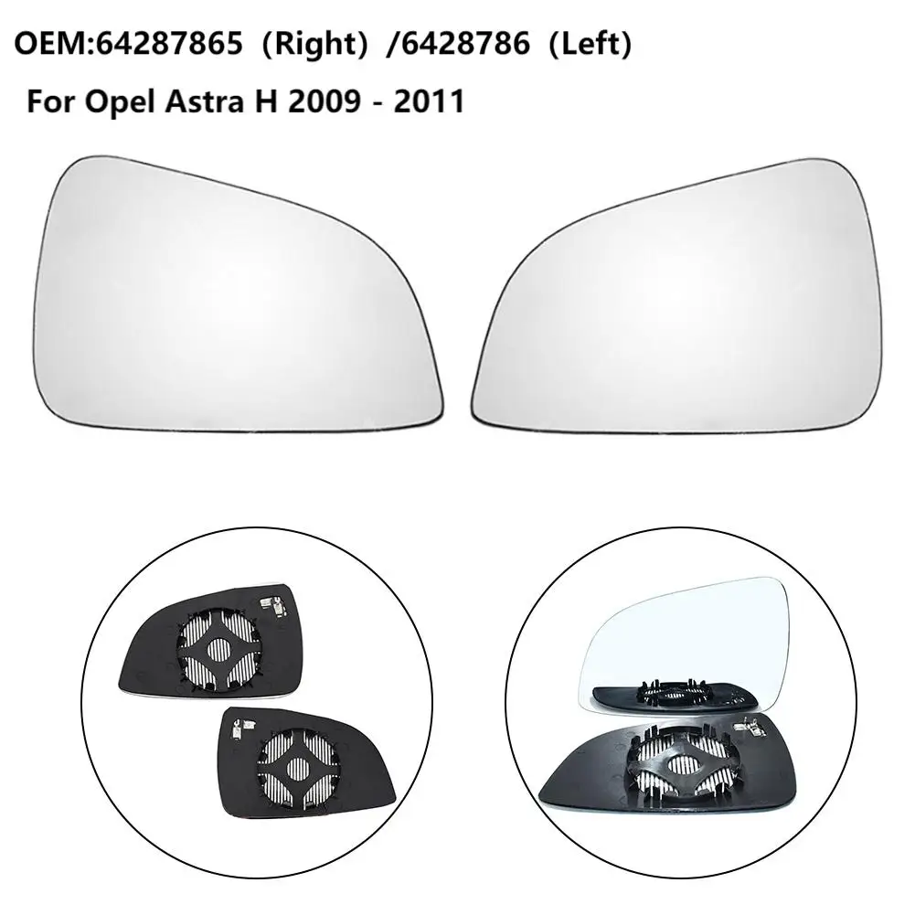Left Right Door Side Wing Mirror Glass Heated Convex Rear View Rearview 64287865 6428786 For Opel Astra H 2004-2009
Left Right Door Side Wing Mirror Glass Heated Convex Rear View Rearview 64287865 6428786 For Opel Astra H 2004-2009