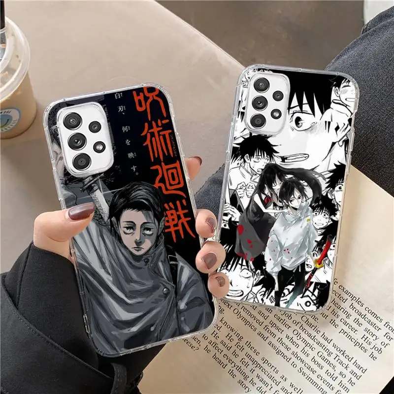Jujutsu Kaisen Phone Case For Samsung A 51 50 52 12 21s 31 40 70 71 note S 20 10 21 ultra plus fe clear coque shell
Jujutsu Kaisen Phone Case For Samsung A 51 50 52 12 21s 31 40 70 71 note S 20 10 21 ultra plus fe clear coque shell
