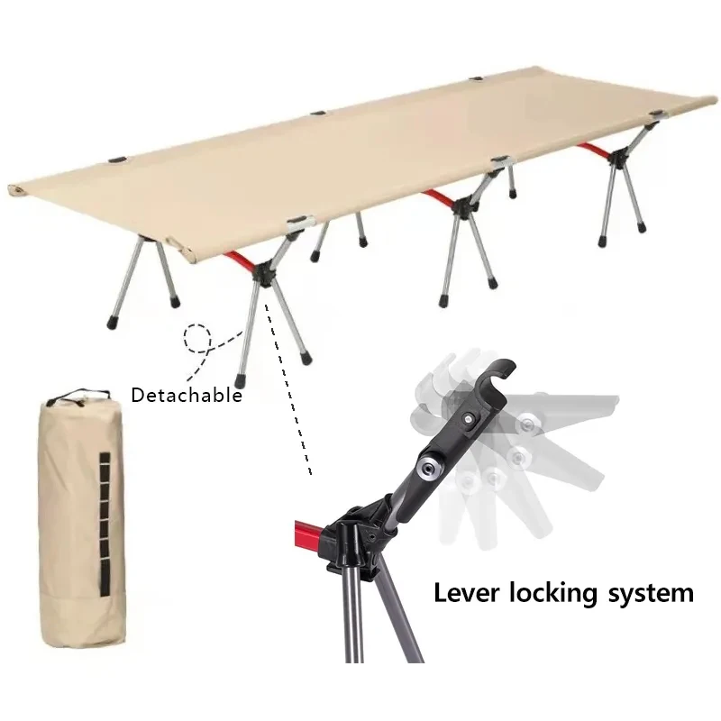 Outdoor Camping Folding Bed Ultralight Aluminum Alloy High And Low Dual-use Tent Bed Travel Hiking Lightweight Sleeping Bed
Outdoor Camping Folding Bed Ultralight Aluminum Alloy High And Low Dual-use Tent Bed Travel Hiking Lightweight Sleeping Bed