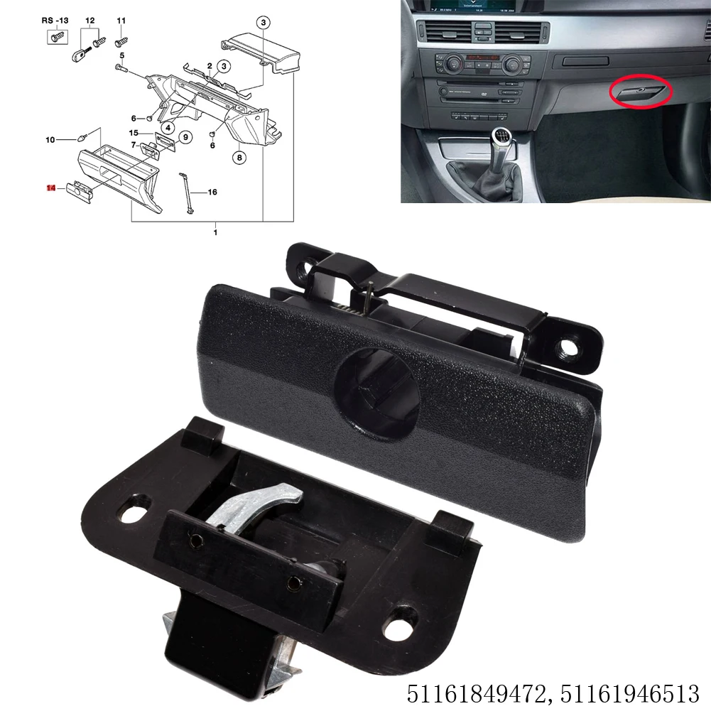 High Quality Glove Box Lock Catch 51 16 1 946 513 51161849472 51161946513 ABS Plastic Lock Catch 2PC Glove Box
High Quality Glove Box Lock Catch 51 16 1 946 513 51161849472 51161946513 ABS Plastic Lock Catch 2PC Glove Box