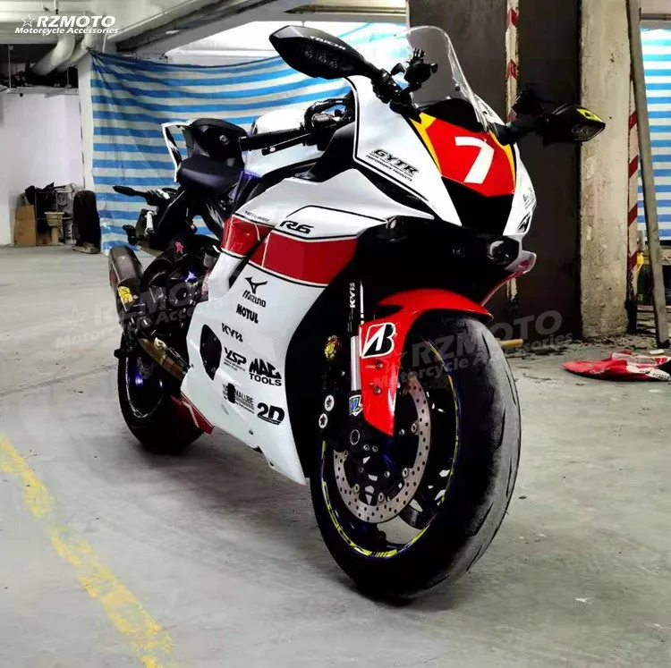 Injection New ABS Fairings Kit Fit for YAMAHA YZF-R6 R6 2017 2018 2019 2020 2021 2022 17 18 19 20 21 22 Bodywork Set Red White 7
Injection New ABS Fairings Kit Fit for YAMAHA YZF-R6 R6 2017 2018 2019 2020 2021 2022 17 18 19 20 21 22 Bodywork Set Red White 7
