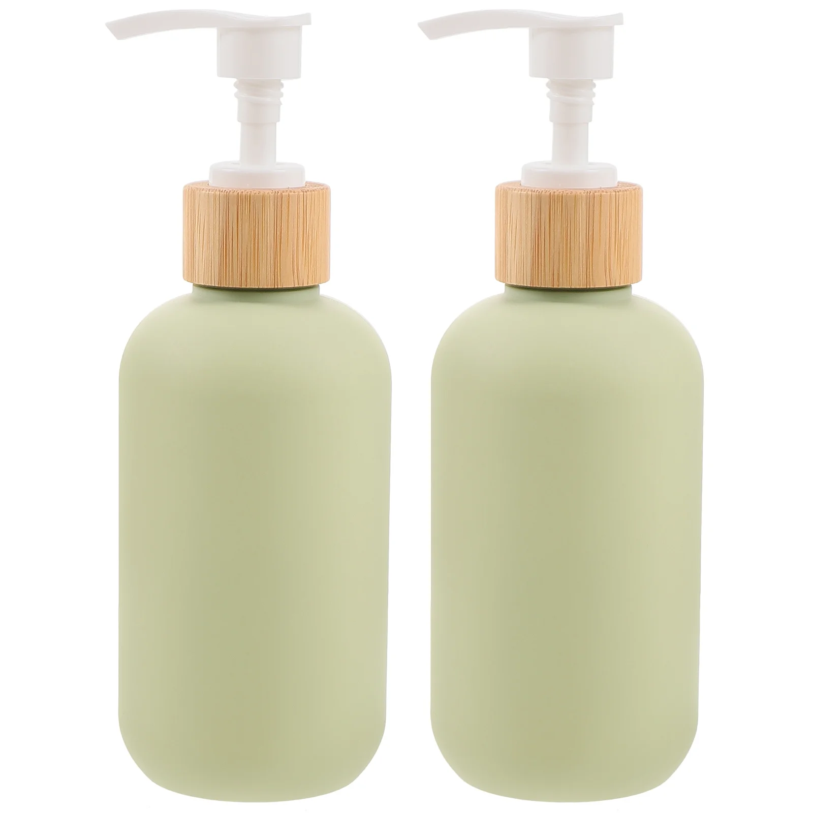 2 Pcs Liquid Dispenser Shampoo Wash Care Bathroom Soap Bamboo Bottles Liquids Pump Hand Travel Hair Conditioner
2 Pcs Liquid Dispenser Shampoo Wash Care Bathroom Soap Bamboo Bottles Liquids Pump Hand Travel Hair Conditioner
