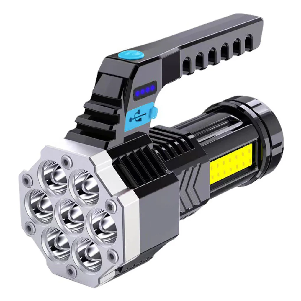 Flashlight Strong Light Charging Super Bright Brightness Convenient Lamp Outdoor Clear Lantern Durable Portable Outdoors
Flashlight Strong Light Charging Super Bright Brightness Convenient Lamp Outdoor Clear Lantern Durable Portable Outdoors