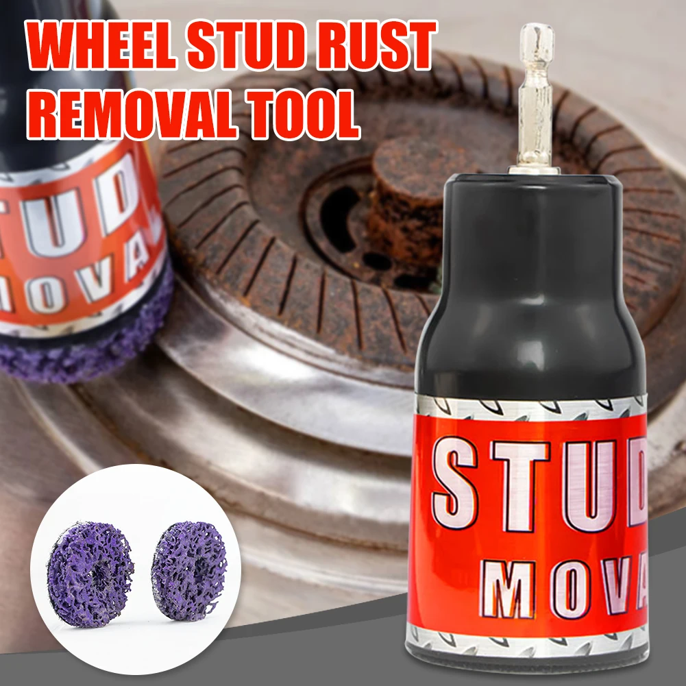 New High Quality Stud Rust Removal Tool Multi-Purpose Stud Hub Rust Removal Tool With 2 Sanding Disc Hardware Rust Remover
New High Quality Stud Rust Removal Tool Multi-Purpose Stud Hub Rust Removal Tool With 2 Sanding Disc Hardware Rust Remover
