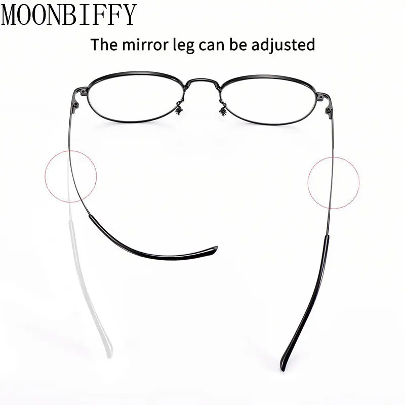 Retro Ultra-Light Anti-blue Light Glasses Round Pure Titanium Glasses Frame Men Prescription Eyeglasses Frame Women Prescription
Retro Ultra-Light Anti-blue Light Glasses Round Pure Titanium Glasses Frame Men Prescription Eyeglasses Frame Women Prescription