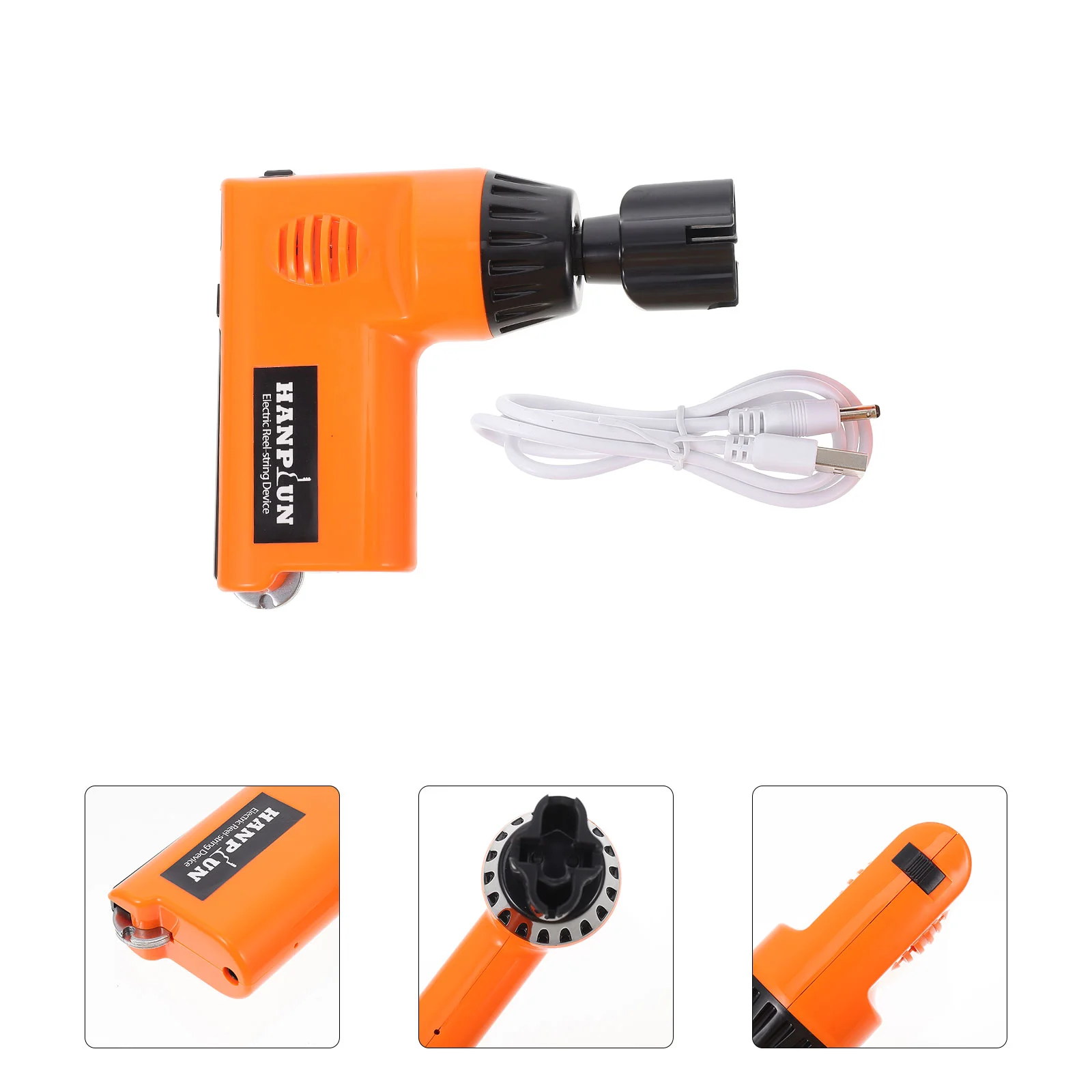 Classical Guitar Electric String Changer Winder 11.6X9.2X3.5CM Repair Accessories Orange Abs Stringed Instrument Luthier Tool
Classical Guitar Electric String Changer Winder 11.6X9.2X3.5CM Repair Accessories Orange Abs Stringed Instrument Luthier Tool