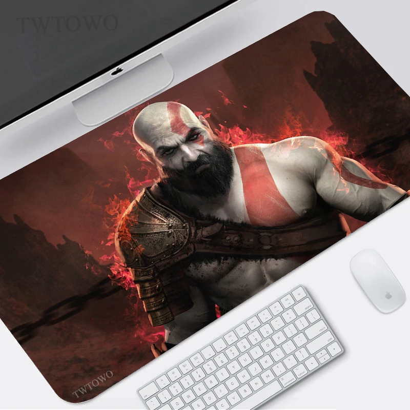 

God of War Mouse Pad Gaming XL New Custom Mousepad XXL MousePads Mouse Mat Carpet Anti Slip Soft Computer Table Mat Mice Pad