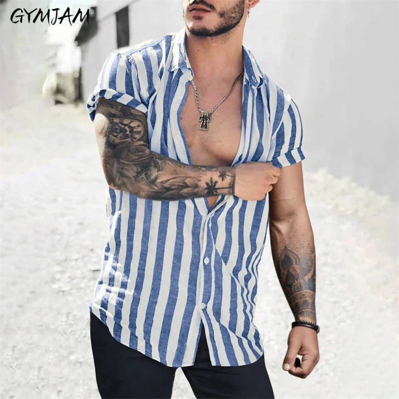 2022 Summer New Men's Shirts Streetwear Trends Casual Style Fashion Tops Workout Quick Dry Short Sleeves T-Shirts
2022 Summer New Men's Shirts Streetwear Trends Casual Style Fashion Tops Workout Quick Dry Short Sleeves T-Shirts