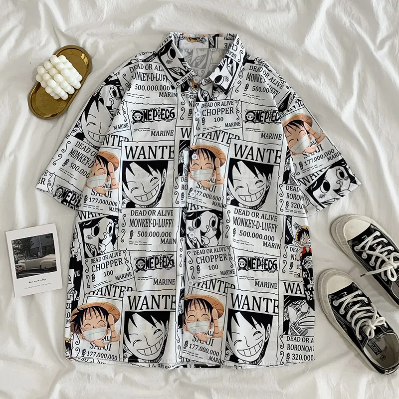 QNPQYX Summer Fashion Anime Blouse Mens Hawaiian Shirt Character Printed Short Sleeve Turn Down Collar Plus Sized Women Shirts
QNPQYX Summer Fashion Anime Blouse Mens Hawaiian Shirt Character Printed Short Sleeve Turn Down Collar Plus Sized Women Shirts