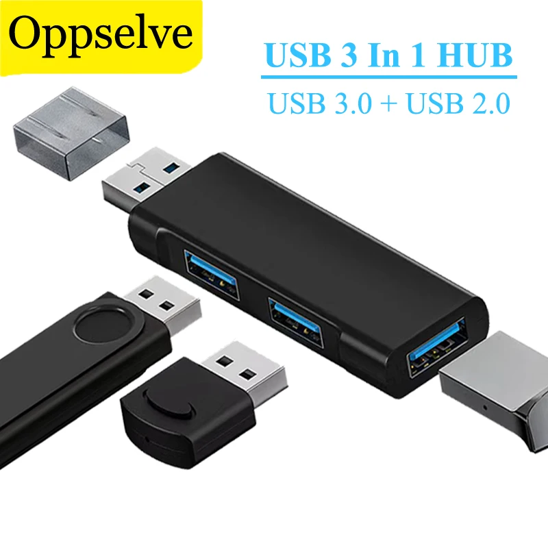 3 Ports USB 3.0 Hub Mini Splitter High-speed Data Transmission Adapter For iPhone Samsung Xiaomi Huawei Notebook Extended Hub
3 Ports USB 3.0 Hub Mini Splitter High-speed Data Transmission Adapter For iPhone Samsung Xiaomi Huawei Notebook Extended Hub