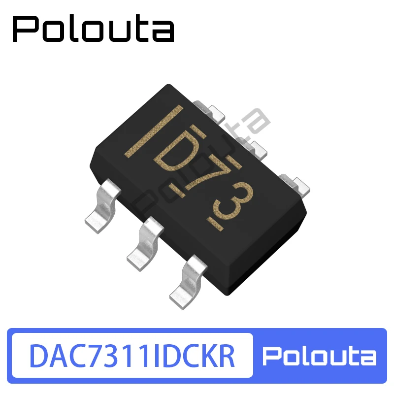 Patch DAC7311IDCKR SC-70-6 12-bit analog converter chip Polouta
Patch DAC7311IDCKR SC-70-6 12-bit analog converter chip Polouta