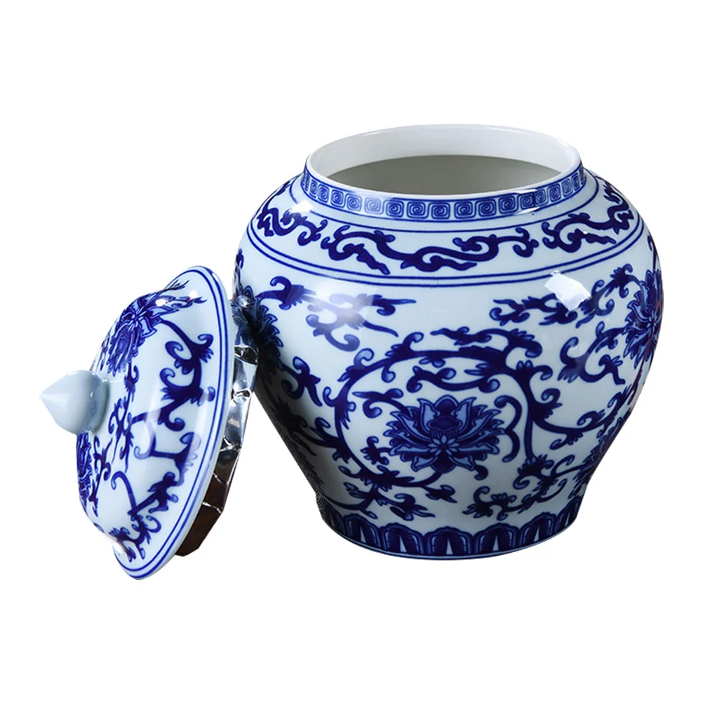 Tea Jar Canister Storage Kitchen Sealed Jars Ceramic Leaf Sealing Porcelain Tins Candy Tin Coffee Lids Traditional Canisters
Tea Jar Canister Storage Kitchen Sealed Jars Ceramic Leaf Sealing Porcelain Tins Candy Tin Coffee Lids Traditional Canisters