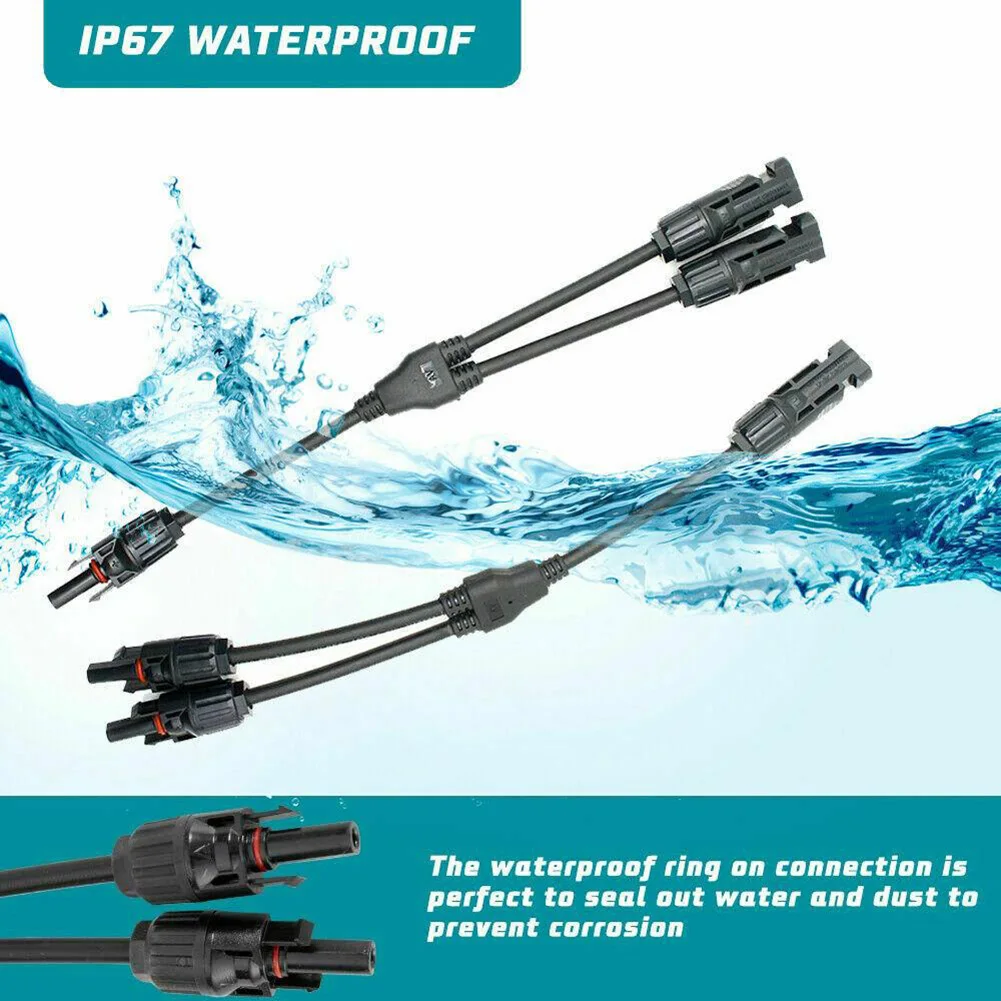 Solar Panels Cable Y Solar Panels Cables 1 Pair Solar Y Connector Cable Fireproof PV Cables Inline Solar PV Panel New Arrive
Solar Panels Cable Y Solar Panels Cables 1 Pair Solar Y Connector Cable Fireproof PV Cables Inline Solar PV Panel New Arrive