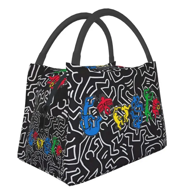 Mickey Abstract Geometric Keiths Resuable Lunch Box for Women Leakproof Haring Crazy Dancer Graffiti Food Insulated Lunch Bag
Mickey Abstract Geometric Keiths Resuable Lunch Box for Women Leakproof Haring Crazy Dancer Graffiti Food Insulated Lunch Bag