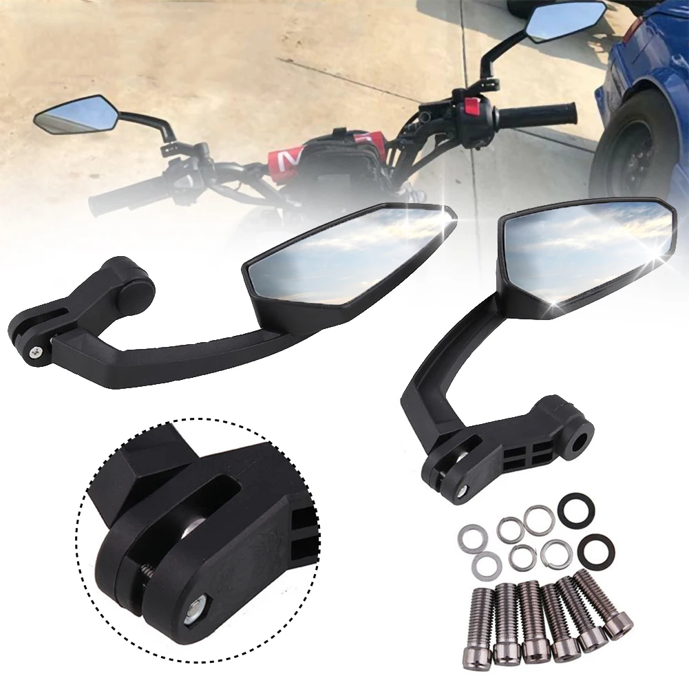 2Pcs/Pair Motorcycle Rearview Mirror Motorcycle Reversing Handlebar Side Mirrors Motorcycle Equipments Decorations
2Pcs/Pair Motorcycle Rearview Mirror Motorcycle Reversing Handlebar Side Mirrors Motorcycle Equipments Decorations