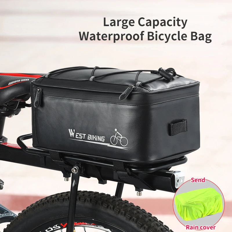 Mountain Bike Rear Seat Bag Tail Bag Storage Bag Bicycle Riding Rear Shelf Pannier Bag Waterproof Cover Bicycle Rack Bag
Mountain Bike Rear Seat Bag Tail Bag Storage Bag Bicycle Riding Rear Shelf Pannier Bag Waterproof Cover Bicycle Rack Bag