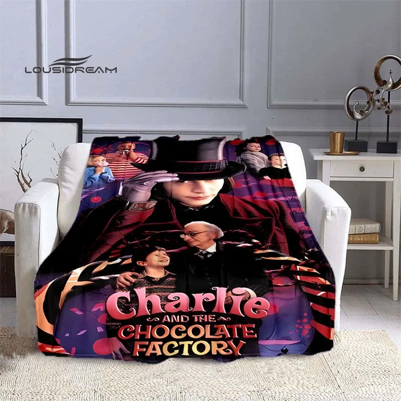 Charlie and The Chocolate Factory Blankets for Beds Home Travel Adult Flannel Blanket for Couch Bed Living Room Child Keep Warm
Charlie and The Chocolate Factory Blankets for Beds Home Travel Adult Flannel Blanket for Couch Bed Living Room Child Keep Warm