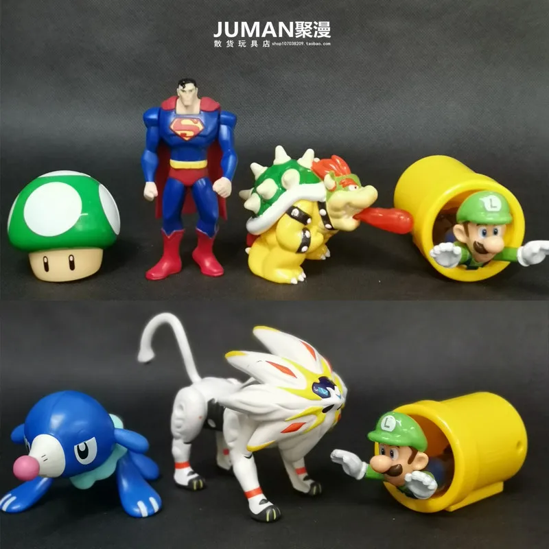 Anime Figure Super Mariio Luigi Kuba PVC Figure Doll Superman Pikachu Ornaments Action Figure Model Children Toys
Anime Figure Super Mariio Luigi Kuba PVC Figure Doll Superman Pikachu Ornaments Action Figure Model Children Toys