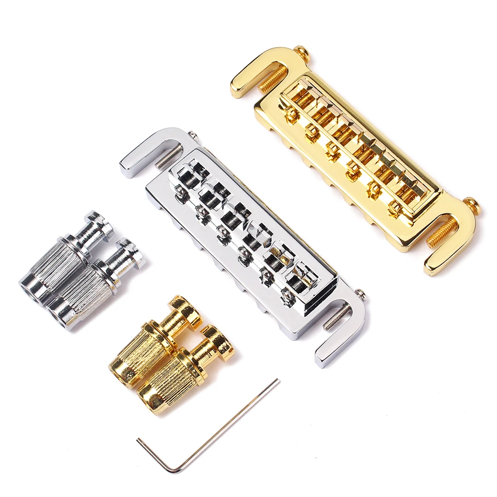 Metal Bridge Handy Installation Replaced Saddle Compact Size Adjustable Replaced Saddle Guitar Supplies Silver GA106 
Metal Bridge Handy Installation Replaced Saddle Compact Size Adjustable Replaced Saddle Guitar Supplies Silver GA106