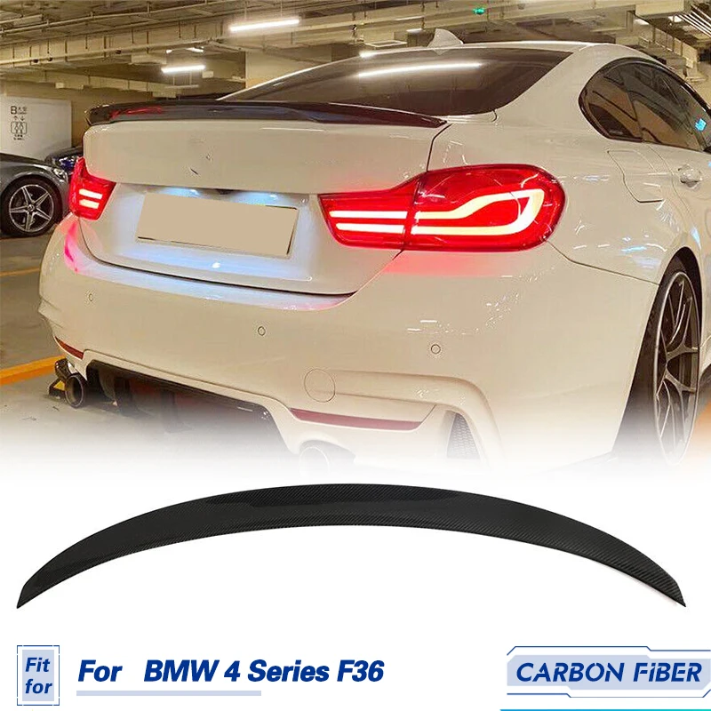 Автомобильный задний спойлер Крылья из углеродного волокна для BMW 4 серии F36 420i 430i 440i Gran Coupe 4-дверный 2014-2020 Крышка багажника Крышка крыла
Автомобильный задний спойлер Крылья из углеродного волокна для BMW 4 серии F36 420i 430i 440i Gran Coupe 4-дверный 2014-2020 Крышка багажника Крышка крыла