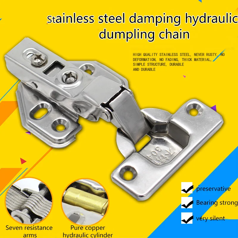 Cabinet Door Hinges Stainless Steel Soft Slow Close Cabinet Door Hinges Hydraulic Hinges Damper Buffer Kitchen Cabinet Hinge FU
Cabinet Door Hinges Stainless Steel Soft Slow Close Cabinet Door Hinges Hydraulic Hinges Damper Buffer Kitchen Cabinet Hinge FU