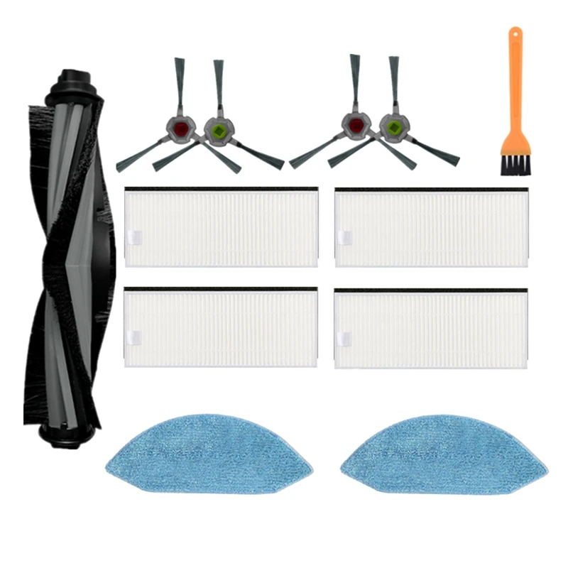 For Ecovacs Deebot OZMO U2 DGN22 Main Side Brush HEPA Filter Mop Cloth Robot Vacuum Cleaner Accessories Replacement
For Ecovacs Deebot OZMO U2 DGN22 Main Side Brush HEPA Filter Mop Cloth Robot Vacuum Cleaner Accessories Replacement