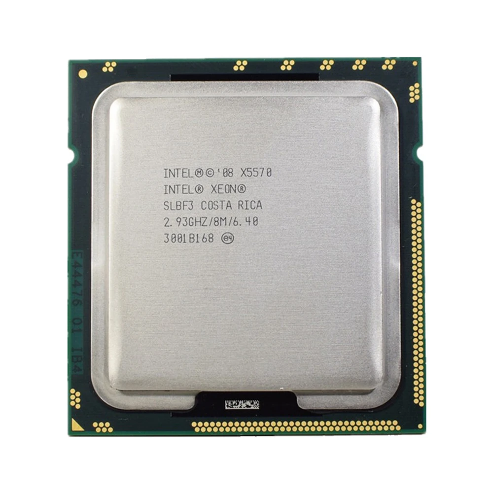 xeon X5570 processor x5570 CPU (2.93GHz 8MB 6.4GT/s Quad-Core) LGA 1366 Server CPU work on X58 motherboard
xeon X5570 processor x5570 CPU (2.93GHz 8MB 6.4GT/s Quad-Core) LGA 1366 Server CPU work on X58 motherboard