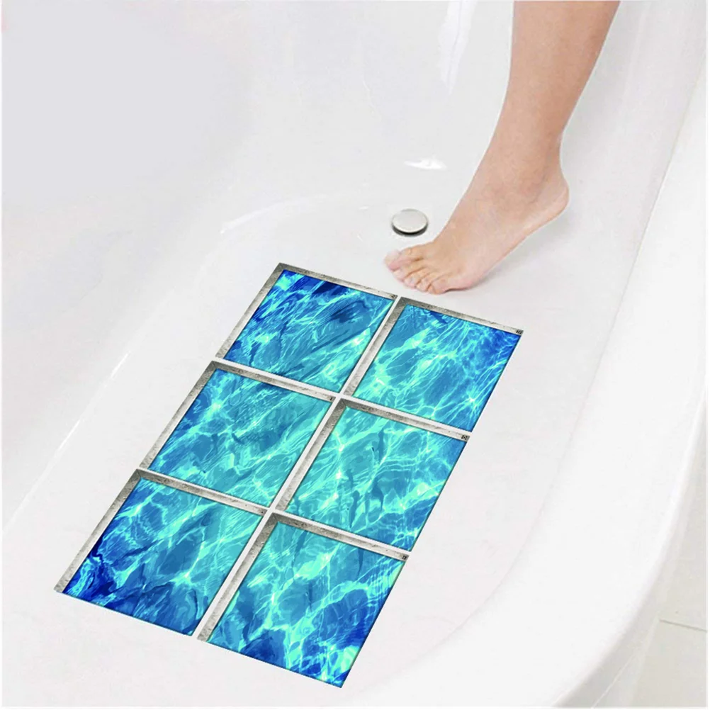 6PCS 3D Non-slip Creative Self-adhesive Bathtub Stickers Wall Sticker for Home Decoration Bathtub Floor Office
6PCS 3D Non-slip Creative Self-adhesive Bathtub Stickers Wall Sticker for Home Decoration Bathtub Floor Office