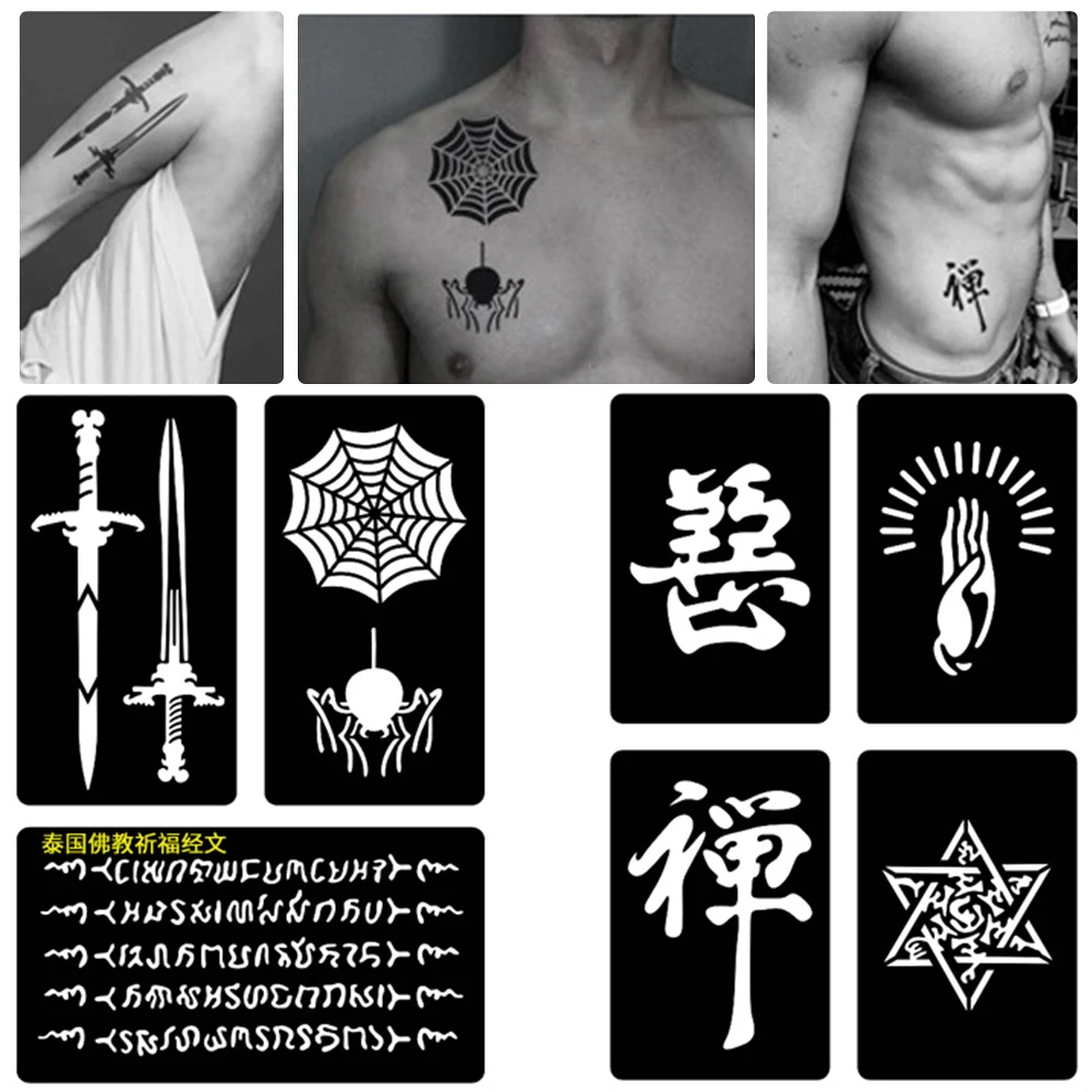 40 Style Hollow Temporary Tattoo Stencil Set Airbrush Glitter Tattoo Templates Pack for Girls Boys Adults Face Body Painting
40 Style Hollow Temporary Tattoo Stencil Set Airbrush Glitter Tattoo Templates Pack for Girls Boys Adults Face Body Painting